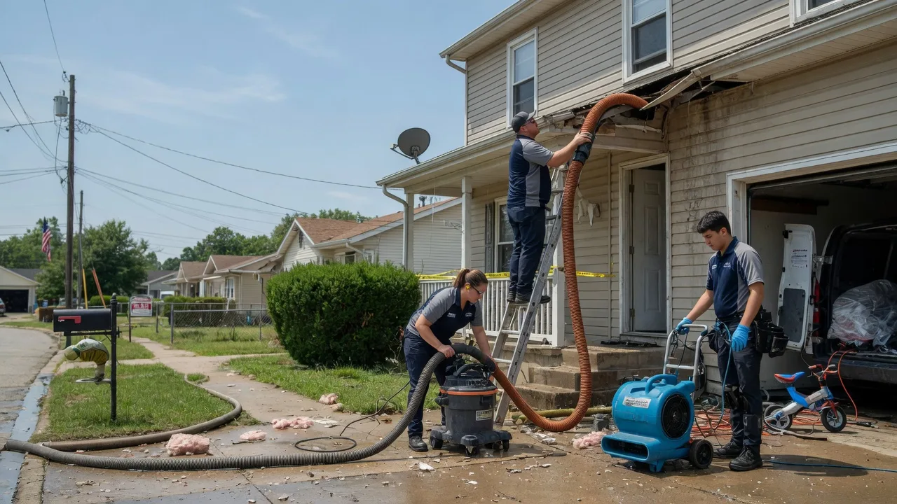 Water Damage Restoration in Heflin, LA near me